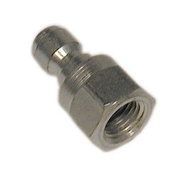 Stens 758-583 1/4" Pl Steel Female 5000 PSI Plug 