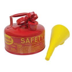 Stens 765-180 Eagle 1 Gallon Metal Safety Fuel Can with Funnel 
