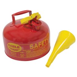 Stens 765-184 Eag;e 2 Gallon Metal Safety Fuel Can with Funnel 