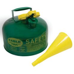 Stens 765-302 Eagle 2 Gallon Metal Safety Fuel Can w/ Funnel - STE 765-302