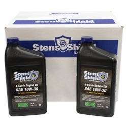 Stens 770-132 4-Cycle Engine Oil / SAE 10W-30, Twelve 32 oz. bottles 
