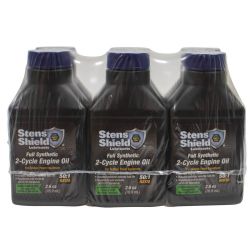Stens 770-264 Case of 24 Bottles of 2.6 oz Full Synthetic 50:1 2-Cycle Engine Oil - 1 Gallon Mix - STE 770-264