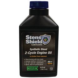 Stens 770-646 Case of 24 Bottles of 6.4 oz Synthetic Blend 50:1 2-Cycle Engine Oil - 2.5 Gallon Mix - STE 770-646