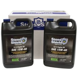Stens 770-722 CJ-4 Engine Oil / SAE 15W-40, Four 1 gallon bottles 