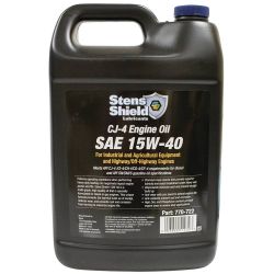 Stens 770-722 CJ-4 Engine Oil / SAE 15W-40, Four 1 gallon bottles - STE 770-722