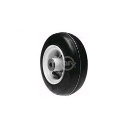 Rotary 7982 8" x 3.00"-4 4-Ply Smooth Wheel Assembly (White) 
