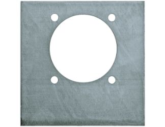 Buyers Products 801BP Plain Back Support Plate for B801A Rope Ring 