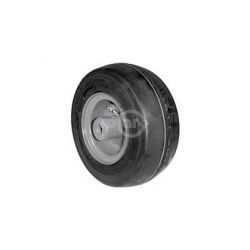 Rotary 8098 9" x 3.50"-4 4-Ply Caster Wheel Assembly (Red) 