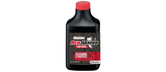 Shindaiwa 83002 6.4 oz Red Armor 2-Cycle Oil - 2.5 Gallon Mix (Case of 48 Bottles) 
