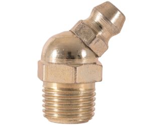 Buyers Products 851 1/8" Pipe Thread Grease Fitting - 45 Degree Angle 