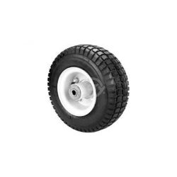Rotary 8575 9" x 3.50"-4 4-Ply Caster Wheel Assembly (White) 