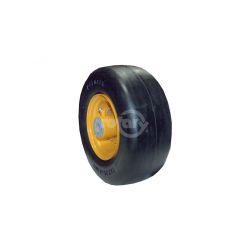 Rotary 8580 9" x 3.50"-4 Caster Wheel Assembly (Orange) 