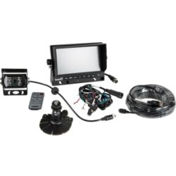 Buyers Products 8883040 Rear Observation System, Quad Screen (1) Standard Camera 