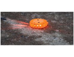 Buyers Products 8891017 4-Pack 4" Rechargeable 16 LED Road Flare - BUY 8891017