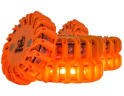 Buyers Products 8891017 4-Pack 4" Rechargeable 16 LED Road Flare - BUY 8891017