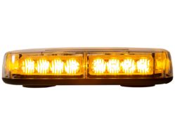 Buyers Products 8891040 12V DC, 2 Amp 24 LED Amber Minilight Bar - Magnetic Mount - BUY 8891040
