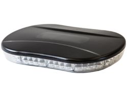 Buyers Products 8891082 10" Class 1 Low Profile 20 Amber/20 Clear LED Oval Mini Light Bar - BUY 8891082