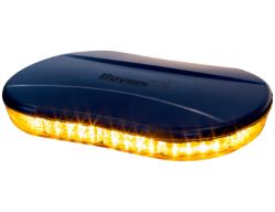 Buyers Products 8891082 10" Class 1 Low Profile 20 Amber/20 Clear LED Oval Mini Light Bar - BUY 8891082