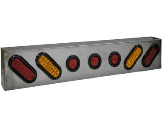Buyers Products 8891145 44" 7 LED (4 Oval, 3 Circle) Light Bar Kit 
