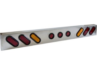 Buyers Products 8891169 66" 9 LED Light Bar Kit (Oval) 