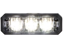 Buyers Products 8891403 2-1/2" 3 LED Amber Rectangular Multi-Mount Mini Strobe Light - BUY 8891403