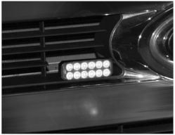 Buyers Products 8891701 5" 12 LED Clear Aluminum Mini Strobe Surface Mount - BUY 8891701