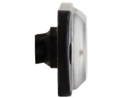 Buyers Products 8891900 4.4" 6 LED Amber Aluminum Thin Mount Horizontal Strobe Light - BUY 8891900