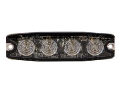Buyers Products 8892243 4.38" 4 LED Red Ultra- Thin Strobe Light - BUY 8892243