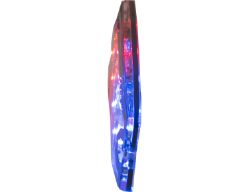 Buyers Products 8892245 4.38" 4 LED Red/Blue Ultra- Thin Strobe Light - BUY 8892245