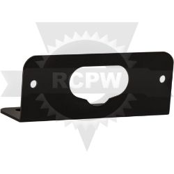 Buyers Products 8892325 90 Degree Black Aluminum Mounting Bracket for 3 LED Thin Mount Strobe Lights (8892300 Series) 