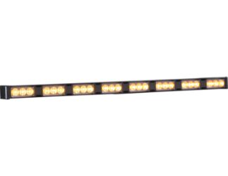Buyers Products 8894037 37" Light Bar, 24 Amber LEDs (3 LEDs x 8 Light Heads) 