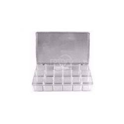 Rotary 8991 11" x 6-1/2" Plastic Assortment Box 