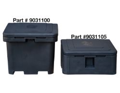 Buyers Products 9031100 30" x 24" x 36" Poly Storage Box - Store Grain, Salt, Etc. in a Dry Area - BUY 9031100