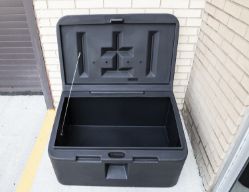 Buyers Products 9031105 20" x 24" x 36" Poly Storage Box - Store Grain, Salt, Etc. in a Dry Area - BUY 9031105