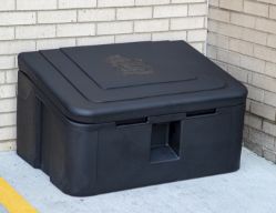 Buyers Products 9031105 20" x 24" x 36" Poly Storage Box - Store Grain, Salt, Etc. in a Dry Area - BUY 9031105