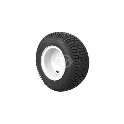 Rotary 9155 16" x 6.50"-8 2-Ply Wheel Assembly (White) 
