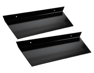 Buyers Products 924F0106PR Black Powder Coated Tailgate Side Shields for Under Tailgate Spreaders 