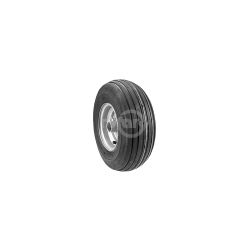 Rotary 9573 13" x 6.50"-6 4-Ply Wheel Assembly (Silver 