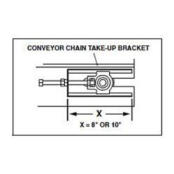 Sno-Way 96108752 10 15" Wide Conveyor Chain - 148 Links 