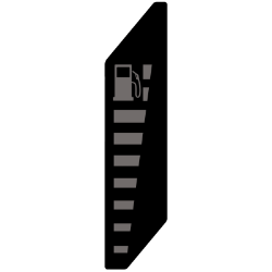 Ariens 07802102 Fuel Level Decal 