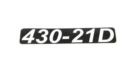 Bobcat 4162927 Label 