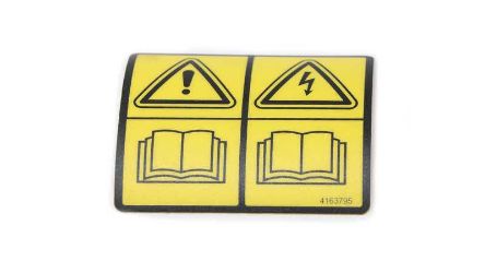 Bobcat 4163795 EU Read/Utility Label 