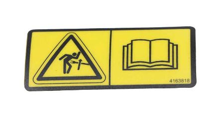 Bobcat 4163818 Tongue Eu Label 