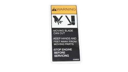 Bobcat 4164033 CHF VERT Label 