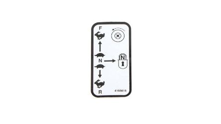 Bobcat 4165615 Right Hand Traction Label 