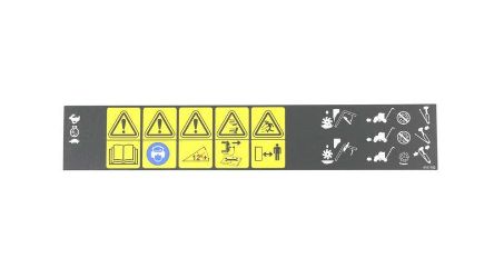 Bobcat 4167492 EU Control Panel Decal 