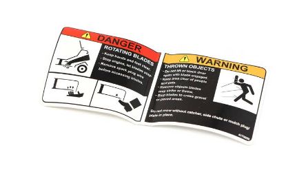 Bobcat 4175059 Danger Warning Label 