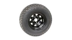 Bobcat 4176504 24 x 10.5-12 Black Wheel Assembly - BOB 4176504