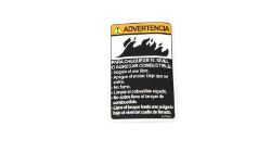 Bobcat 4177183 Warning Decal 