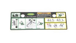 Bobcat 4177612 Jr Hydro EU Instruction Label - BOB 4177612